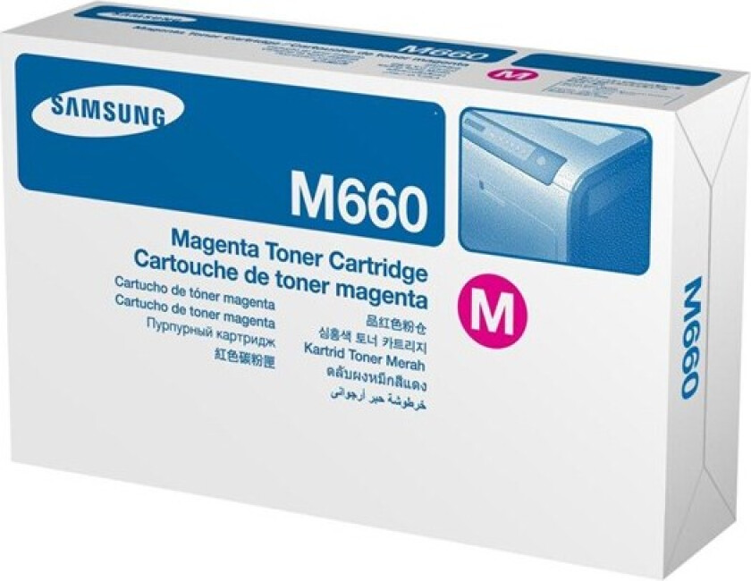 Samsung CLP-M660A - Laser toner Rød