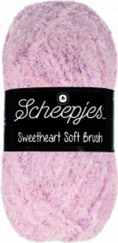 Sweetheart Soft Brush Garn Print 530 Rosa