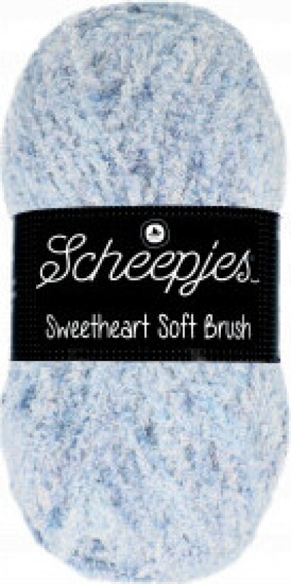 Sweetheart Soft Brush Garn Print 531 Lyseblått