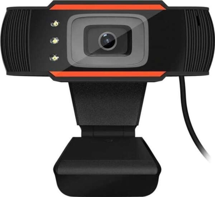 Strado webcam WebCam A870 webcam with microphone (Black) universal