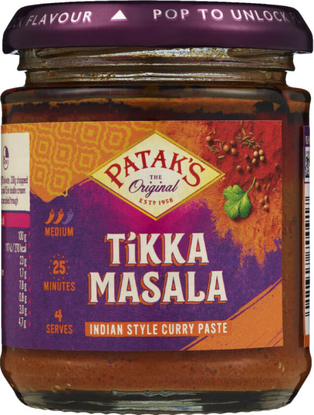 Patak's Tikka Masala Paste 165g