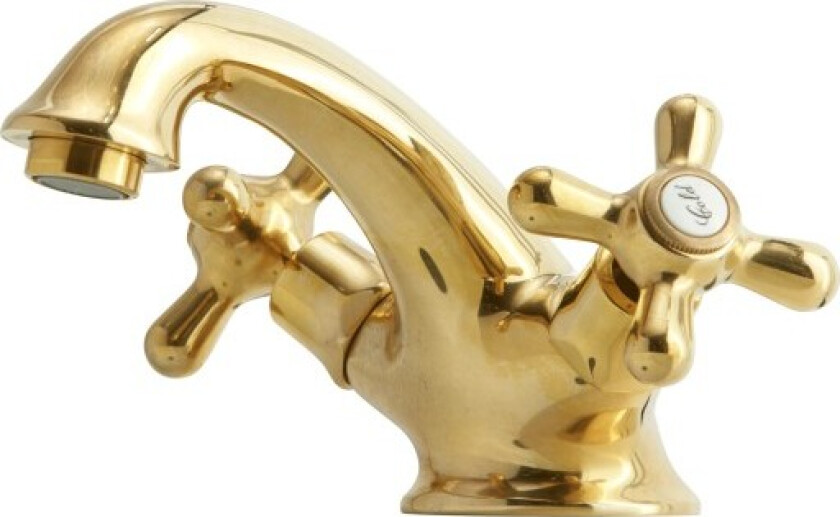 Retro servantbatteri, messing