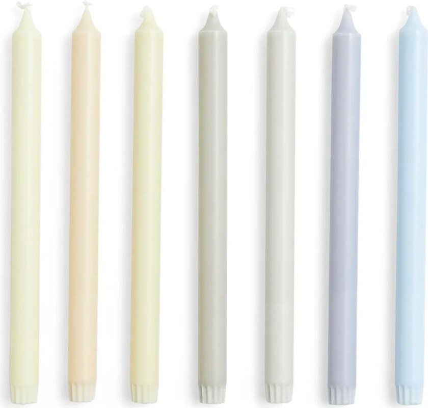 Gradient Candle lys 7-pakning Neutrals