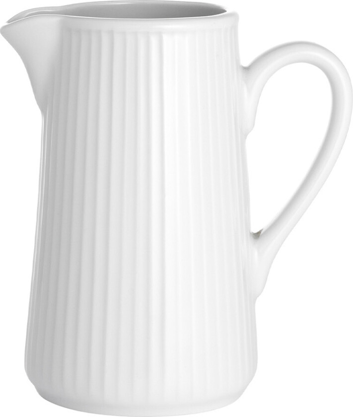 Plissé kanne 35 cl Hvit