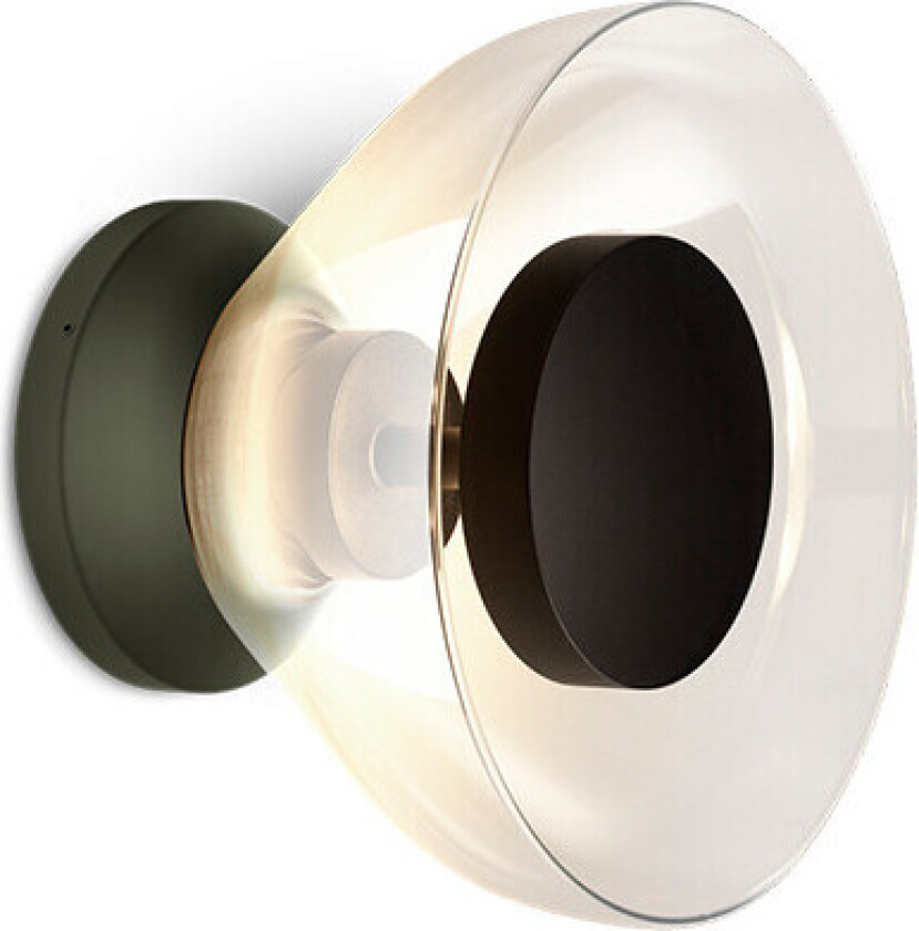 - Aura Vegglampe w/Canopy Transculent