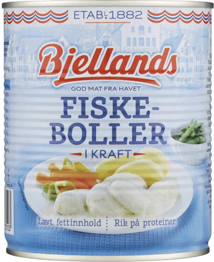 Fiskeboller i Kraft 800g