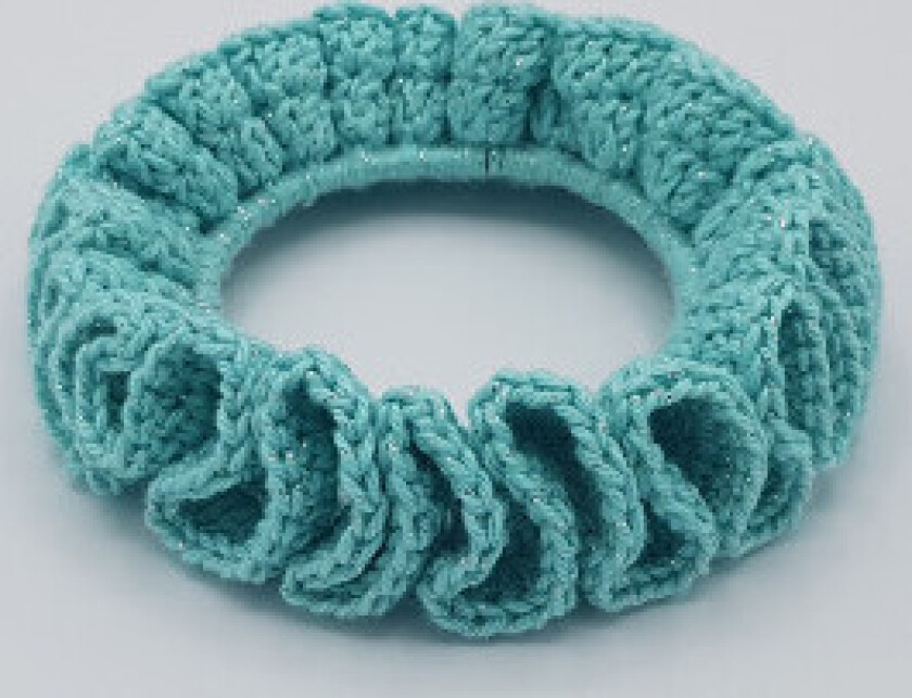 Â Ida's Scrunchie av Rito Krea - Scrunchie Hekleoppskrift - 3 stk. - Ida's Scrunchie af Rito Krea - Scrunchie Hækleopskrift - 3 stk.