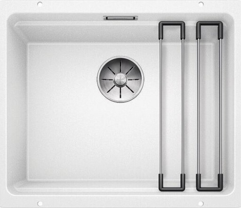 Etagon 500-U UXI kjøkkenvask, 53x46 cm, hvit
