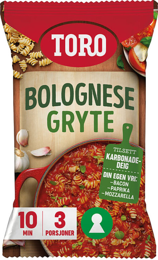 Bolognese Gryte Fiberrik 207g
