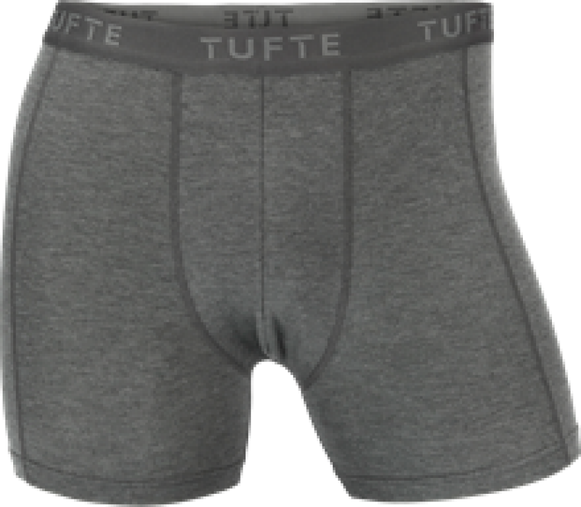 Mens Softboost Boxer Briefs Dark Grey Melange L