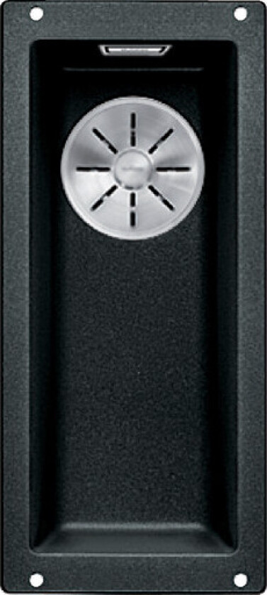 Subline 160-U kjøkkenvask, 19x46 cm, antrasitt