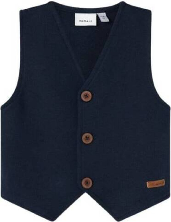 Dark Sapphire Solid Fort Sweat Vest str. 110