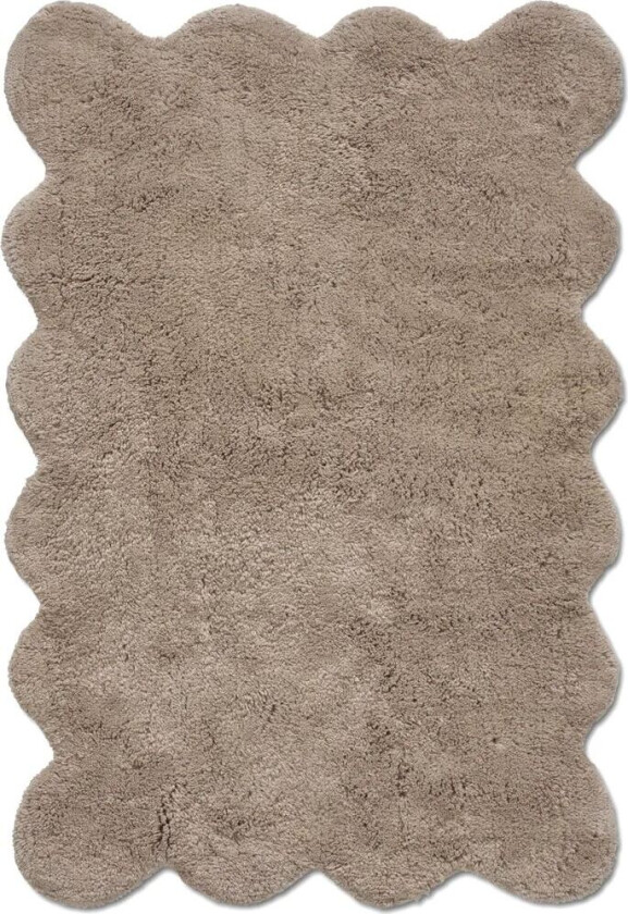 Clam baderomsmatte 60x90 cm Beige