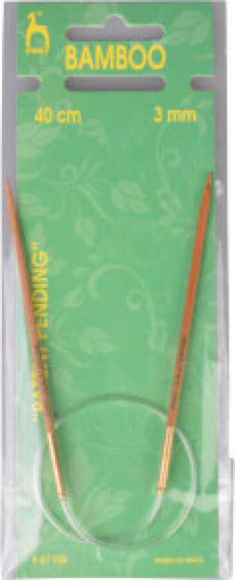 Rundpinner Bambus 40cm 3,00mm / 15.7in US 2½