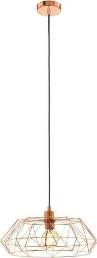 Carlton 2 Pendel Ø455 kobber, E27, 60W