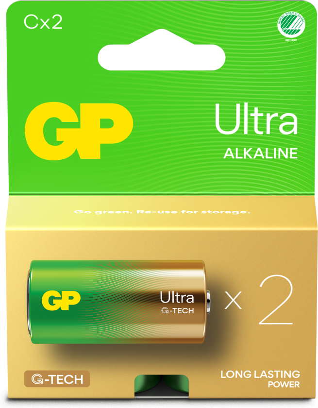 GP GP Ultra Alkaline C 2-p Svanenmärkt