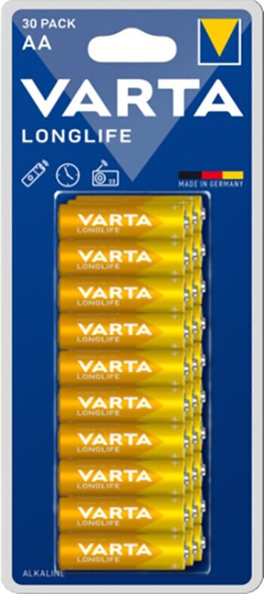 Longlife AA Blister 30-pack