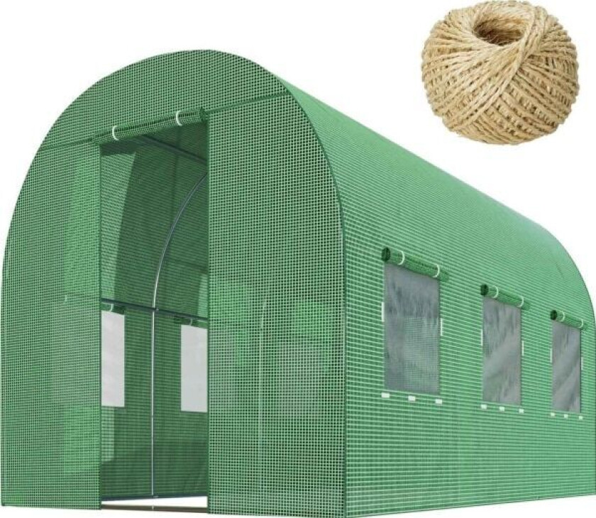 drivhus 300 cm x 200 cm x 200 cm (4910-A)