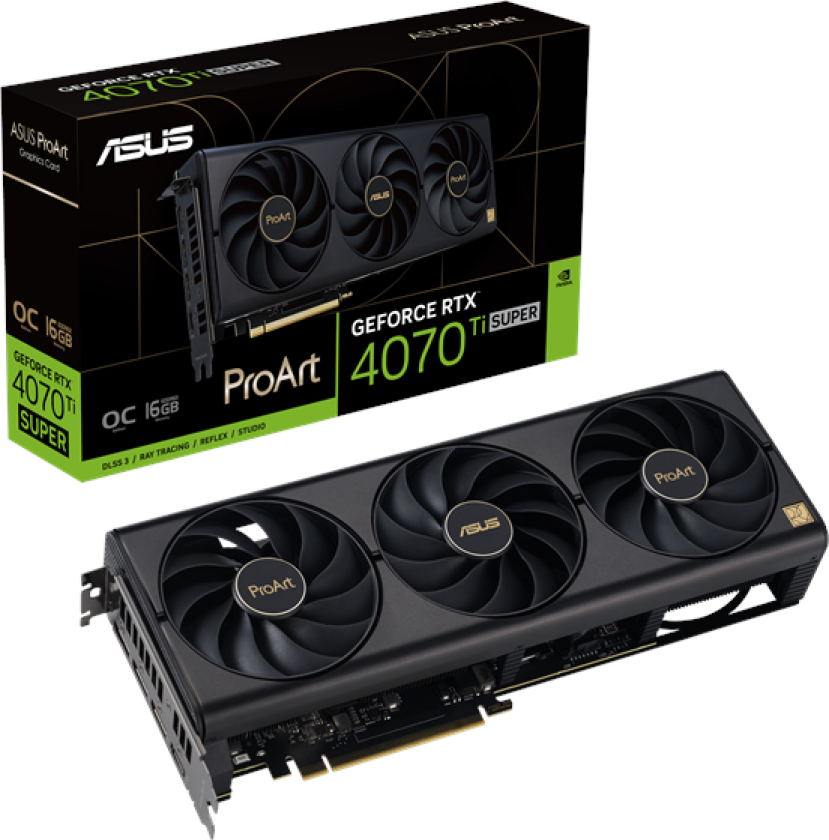 Asus Geforce Rtx 4070 Ti Super Oc Proart 16gb