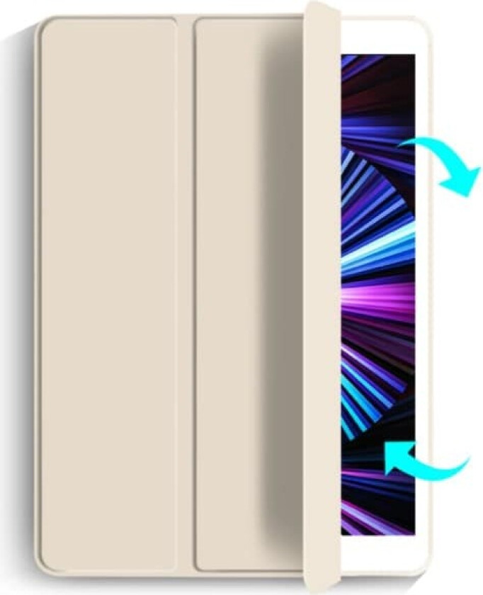 Nordic Accessories iPad 9.7 "deksel (For alle iPad 9.7 "modeller). Gull.