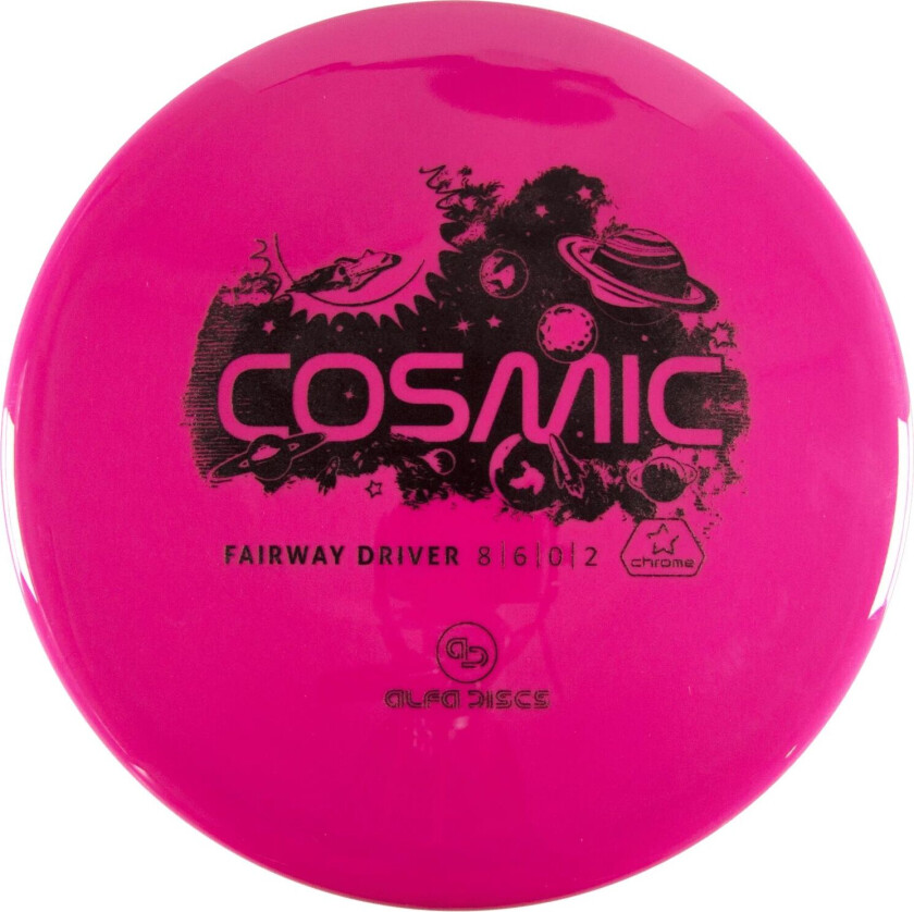 Chrome Line Driver Cosmic, driver frisbeegolf Pink