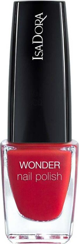 Wonder Nail Polish 166 In Red 6ml