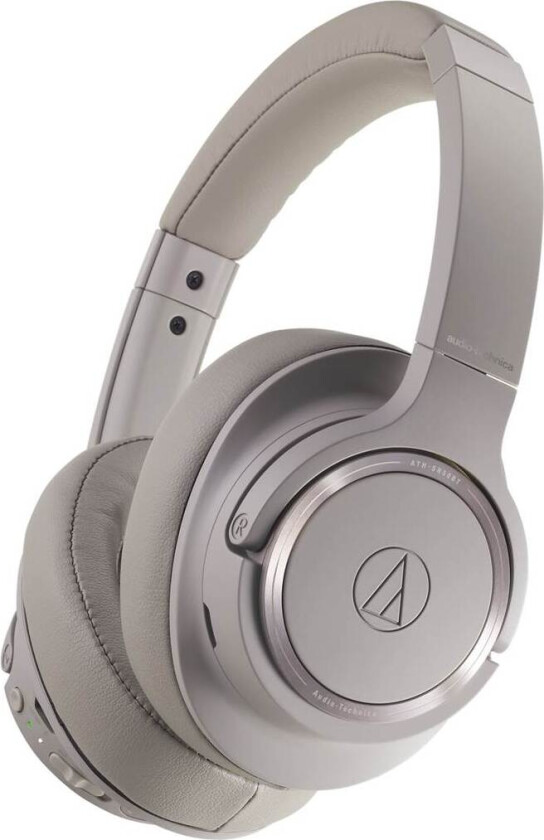 Audio-technica Ath Sr50bt Hodetelefoner 3,5 Mm Jakk Stereo Grå