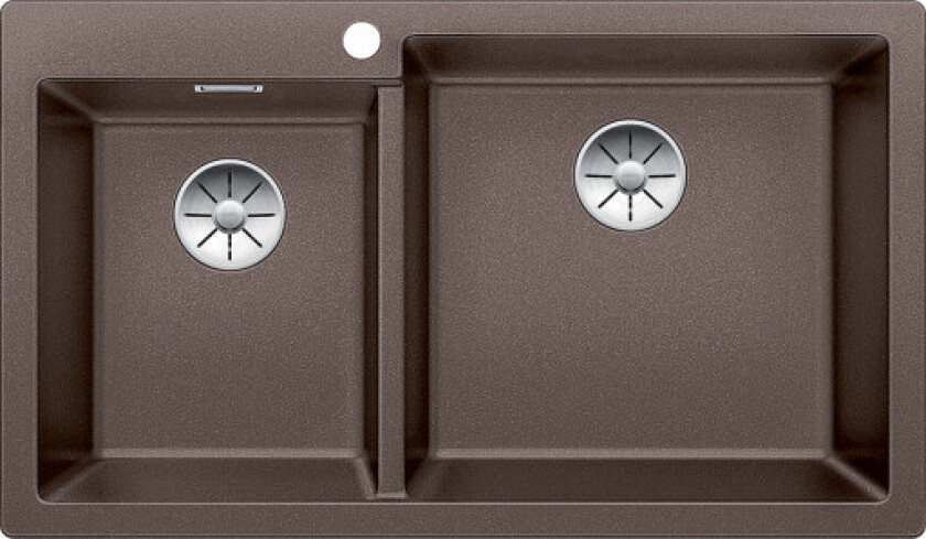 Pleon 9 kjøkkenvask, 86x50 cm, brun