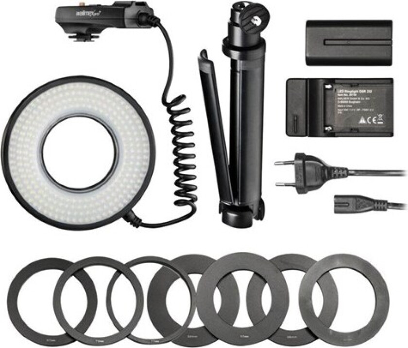 Bilde av Pro Macro LED Ring Light DSR 232 Kit