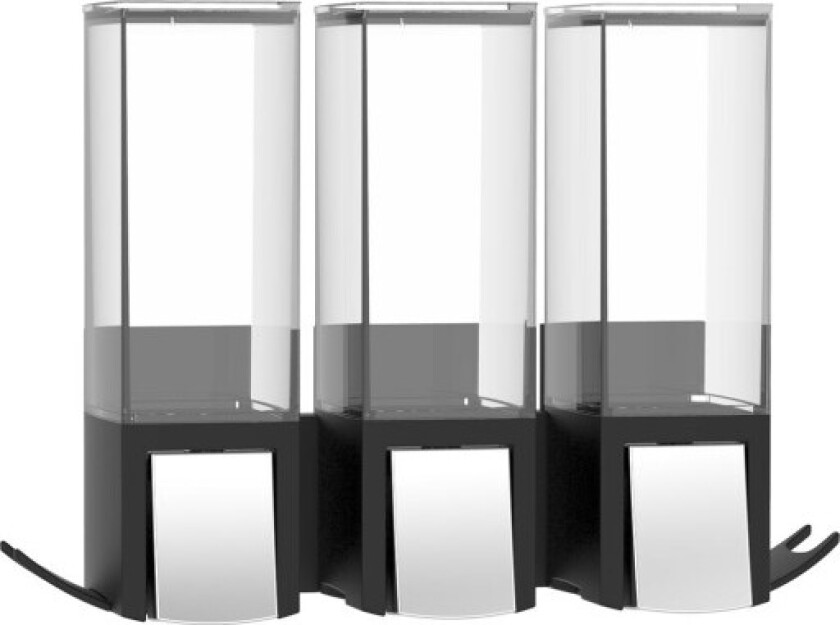 Clever III såpedispenser, sort