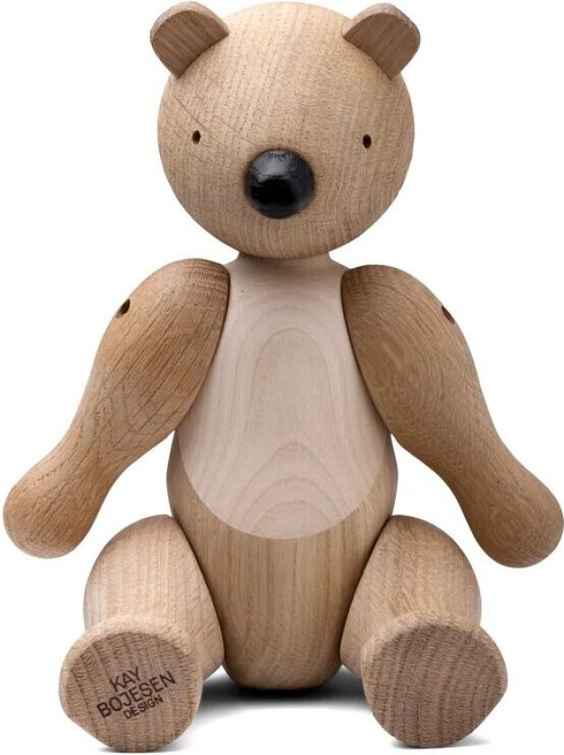 Bilde av Kay Bojesen trebjørn medium eik og lønn