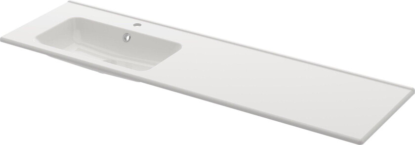 Nerby Møbelservant B160xd45 Hvit / 160cm Venstre