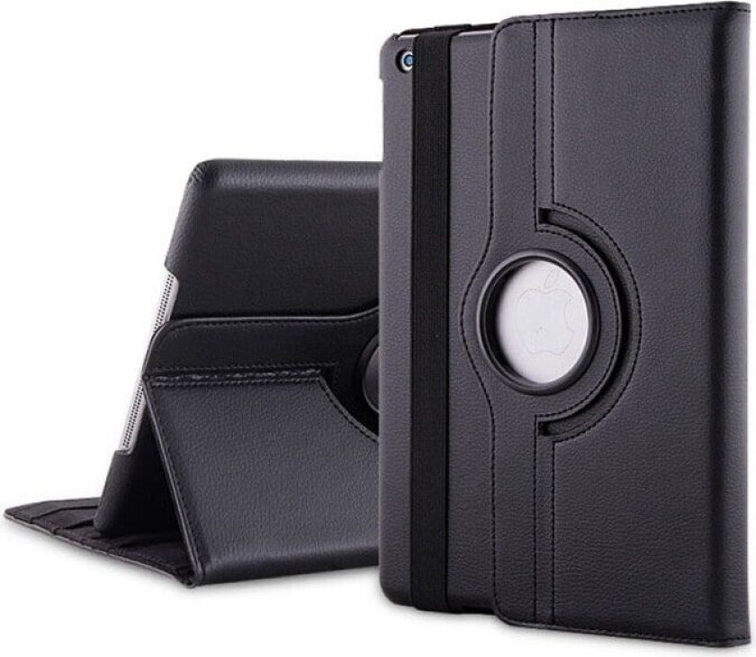360° roterbar deksel iPad Air 2 9.7 : Farge - Svart