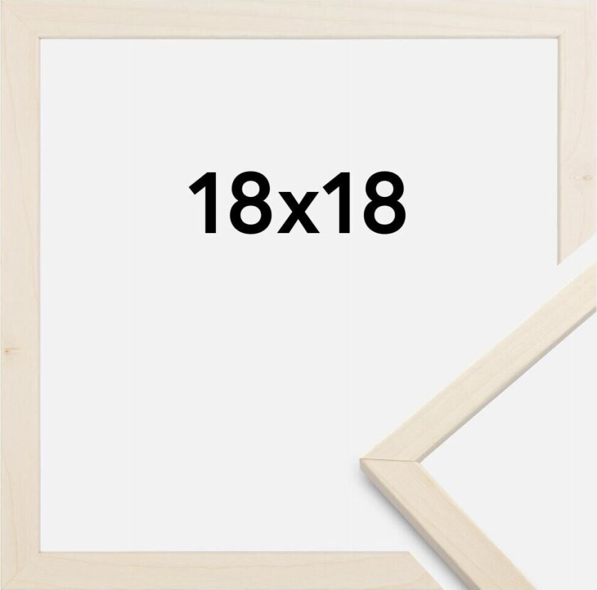 Ramme Edsbyn Lønn 18x18 Cm