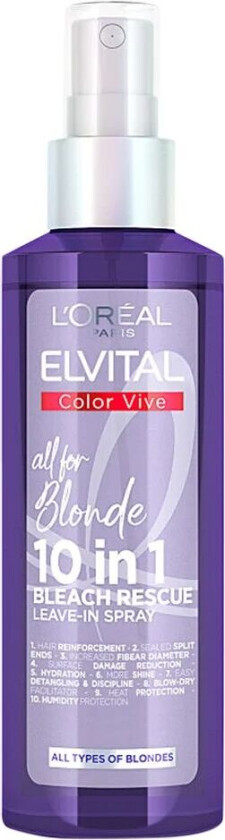 Elvital Color Vive 10-in-1 Bleach Damage Spray