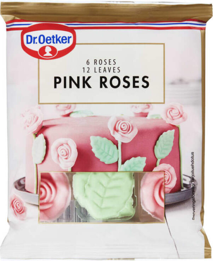 Dr. Oetker Dekor Rosa Roser