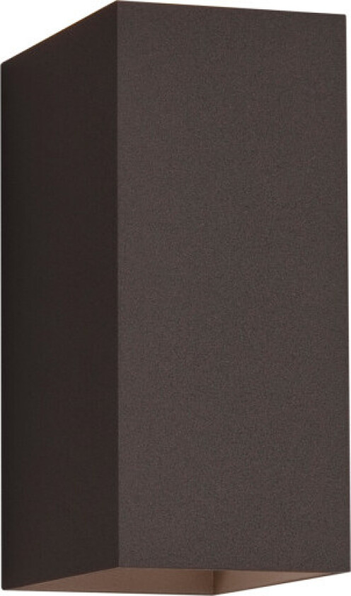 Oslo Oslo utendørs vegglampe, sort, H16 cm