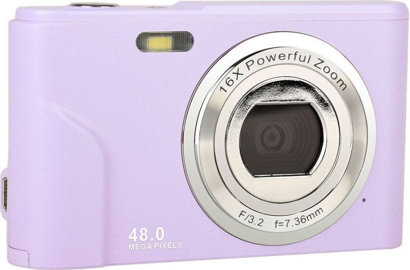 INF Digitalkamera 1080P / 48 megapiksler / 16x zoom Lilla