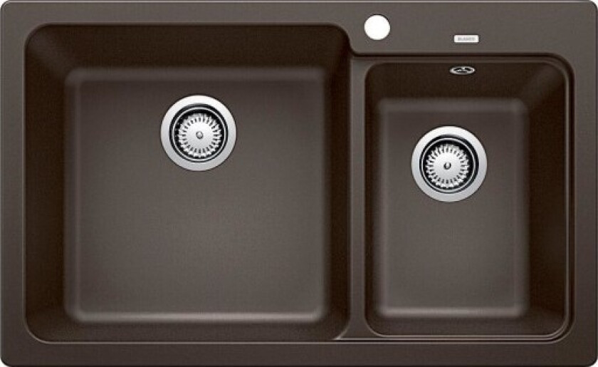 Naya 8 UX kjøkkenvask, 81,50x50 cm, brun