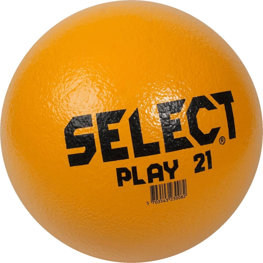 Select Foam Ball w/skin Play 21, skumball oransje