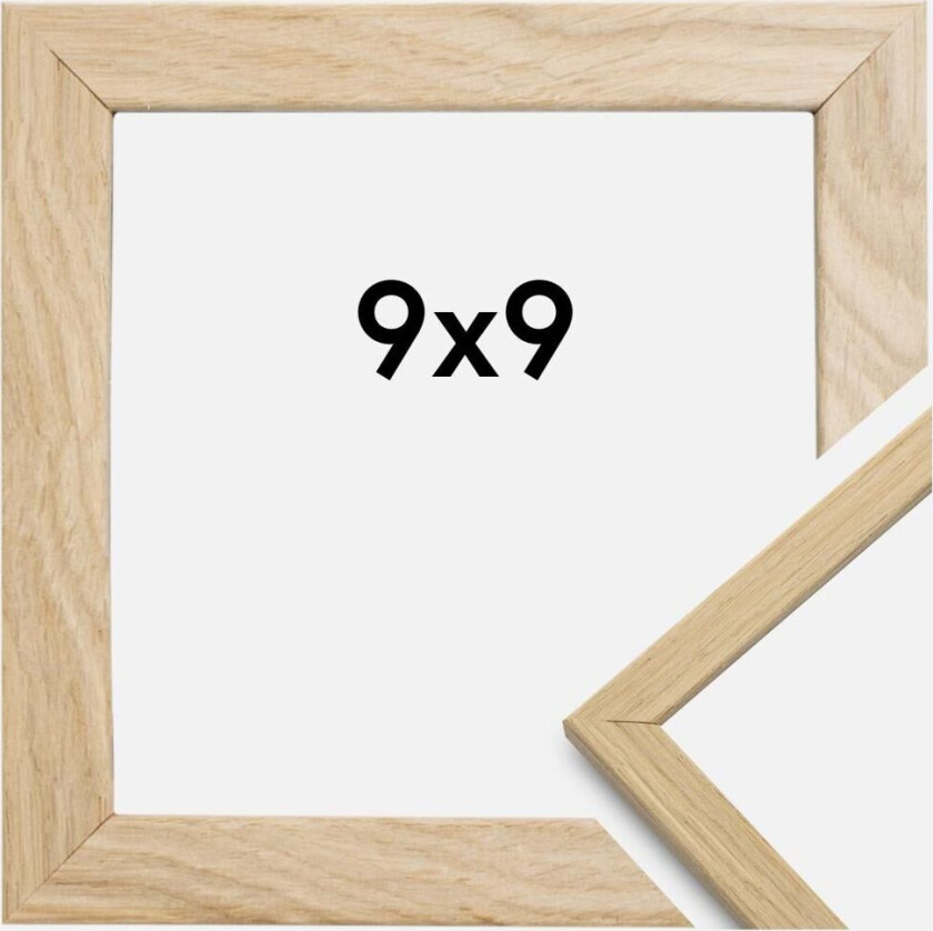 Ramme Edsbyn Eik 9x9 Cm