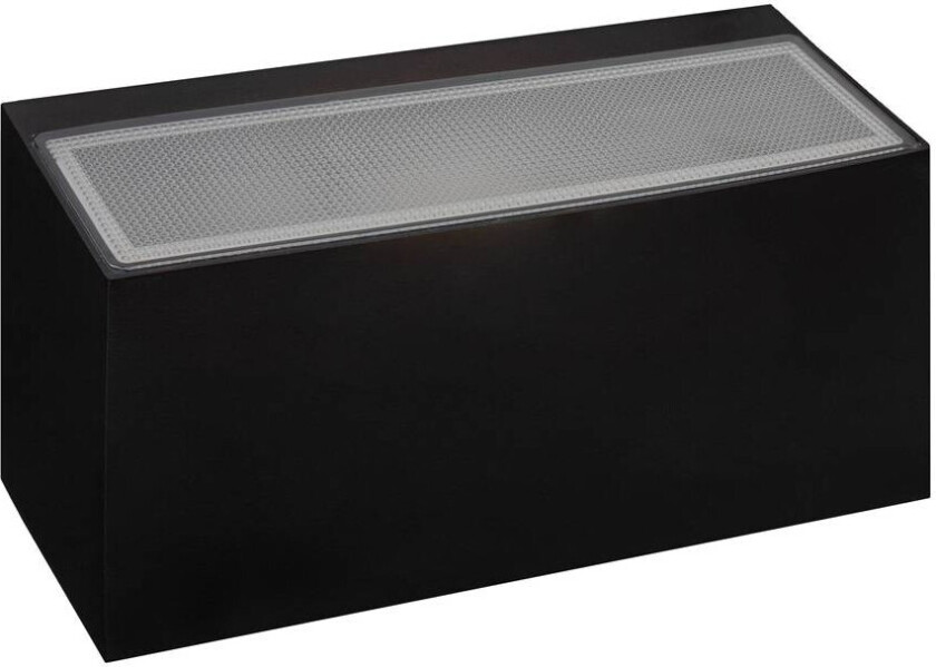 - Asker Up/Down Utendørs Vegglampe 22,5 cm Svart