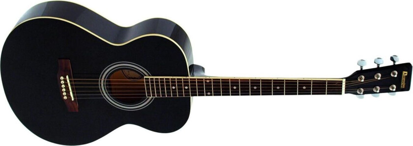 Aw-303 Western-Guitar, Black