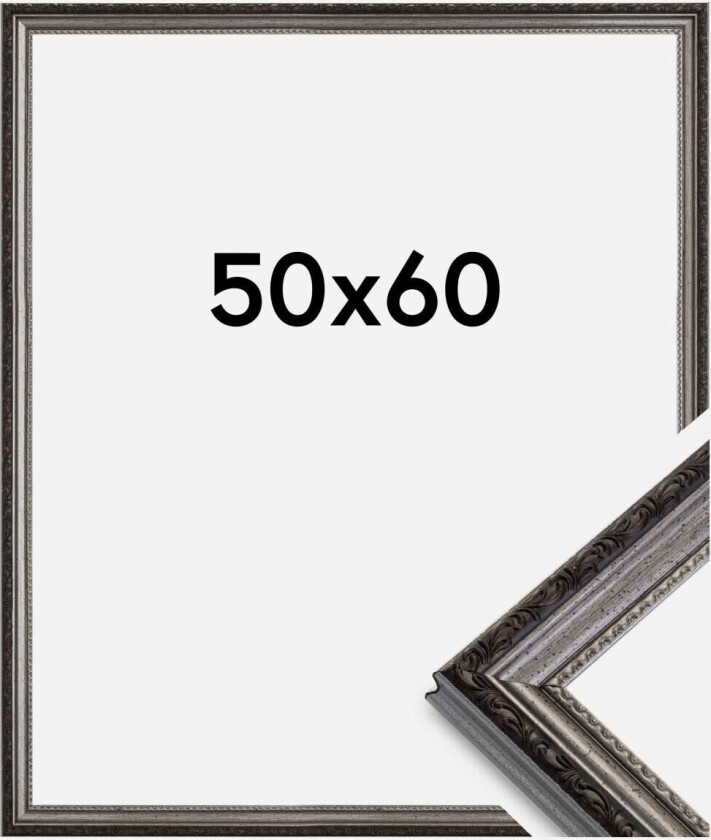 Ramme Abisko Akrylglass Sølv 50x60 Cm