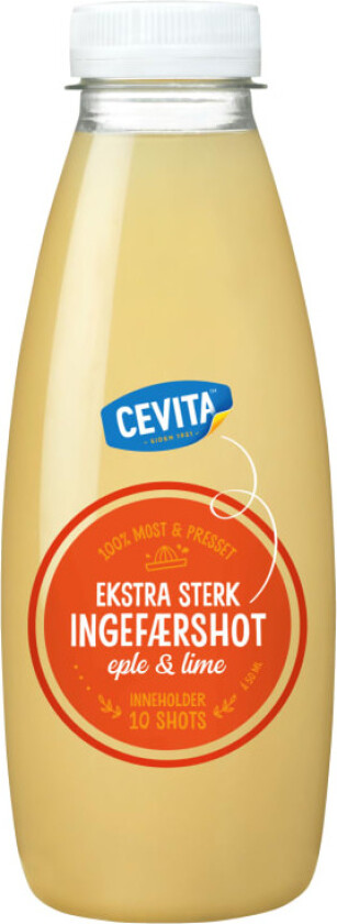 Ingefærshot Eple&Lime 500ml