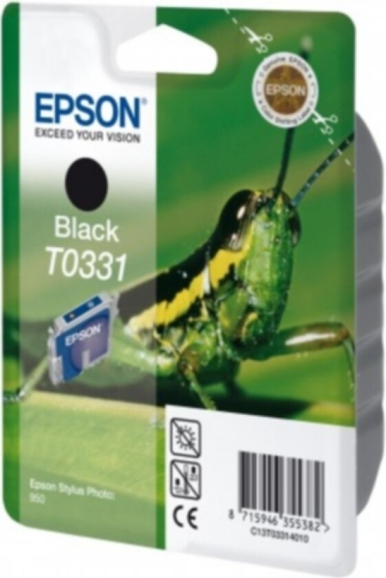 T0331 Blekkpatron svart