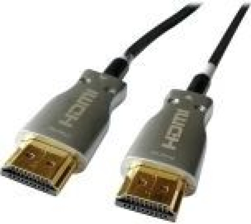 Sinox - HDMI-kabel med Ethernet - HDMI hann til HDMI hann - 40 m - fiberoptisk - 4K-støtte