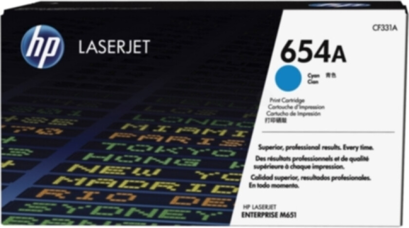 Hp Toner Cyan 654a 15k - Cf331a