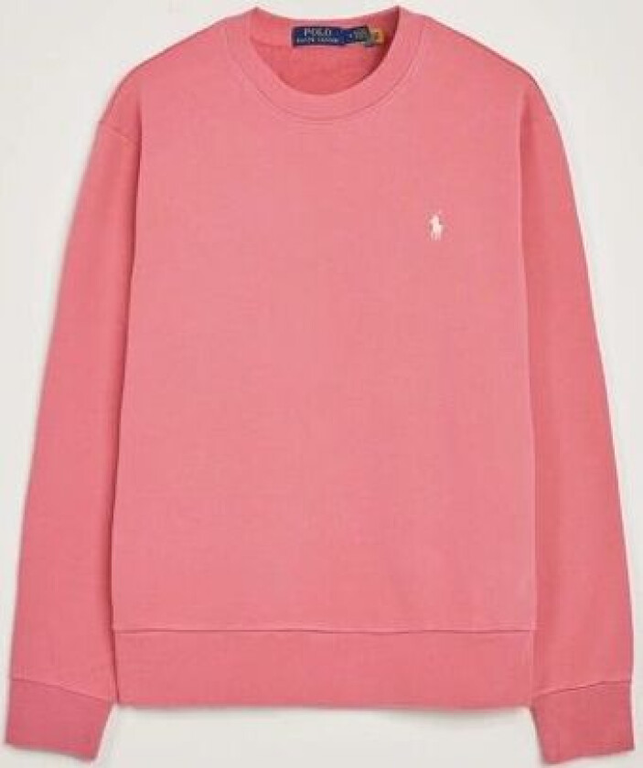 Loopback Fleece Sweatshirt - Pale Red Rød