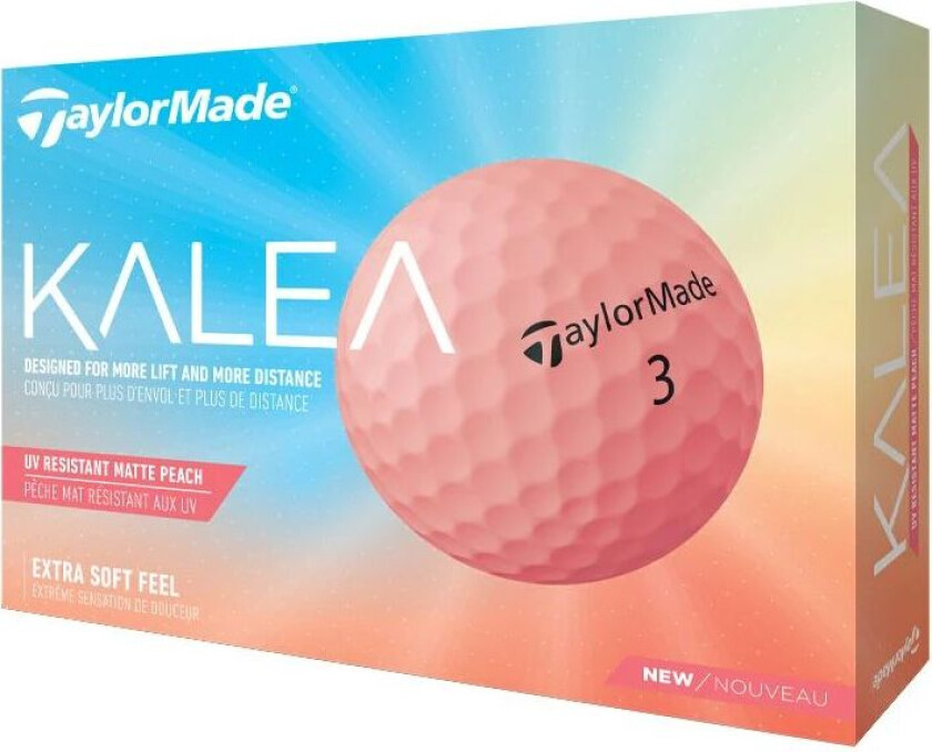 Taylormade Kalea Golfball Peach